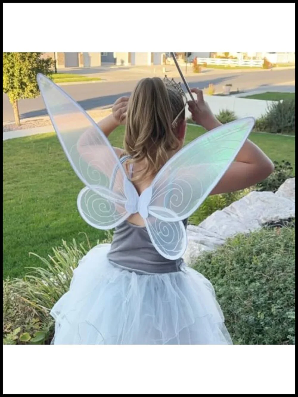 Fairy Wings Butterfly Costume Accessory Halloween Dress Up Lightweight